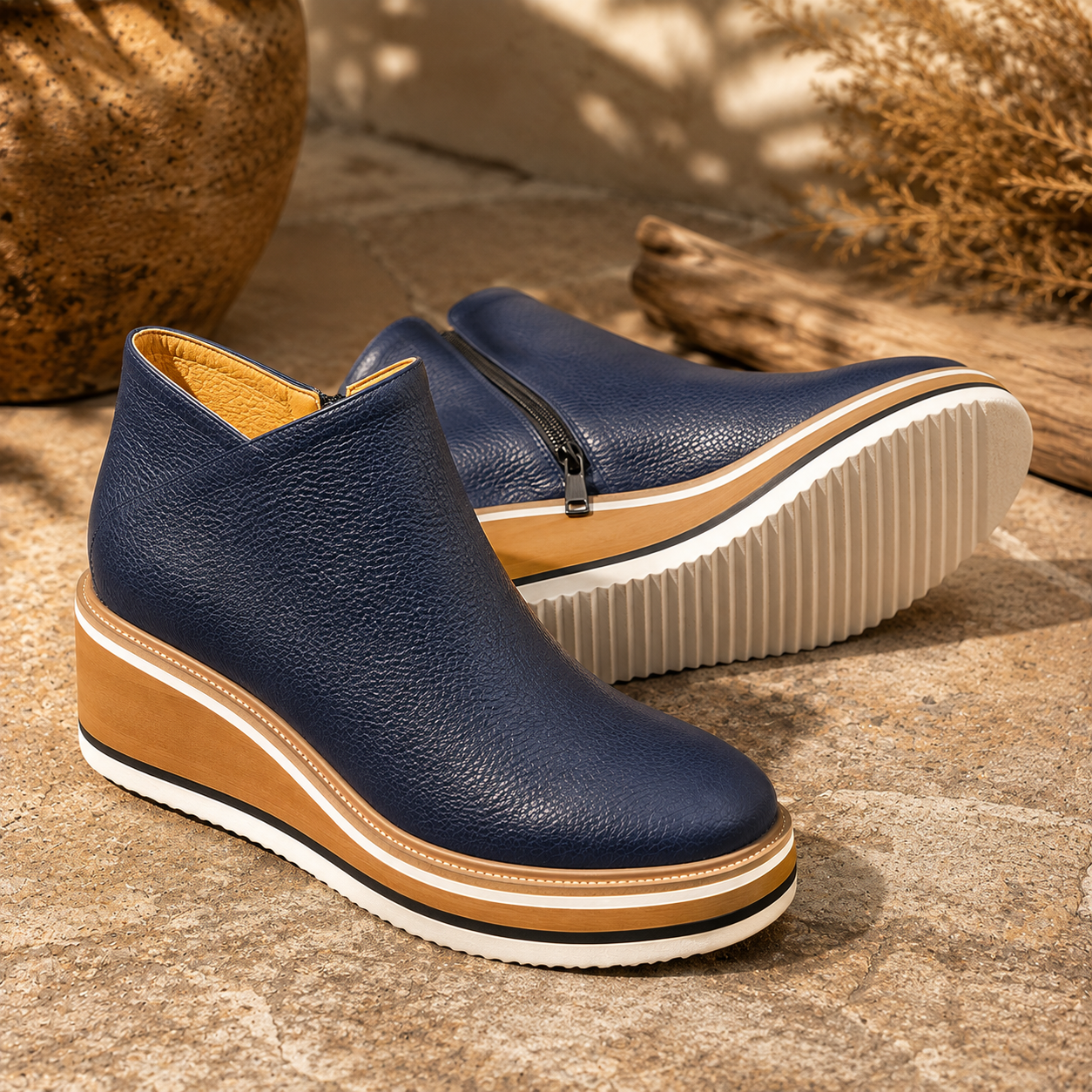 Elsie Wedge Bootie