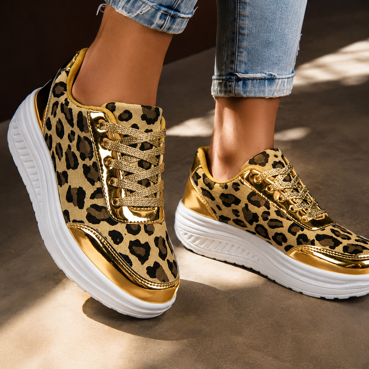 Savanna Platform Sneakers