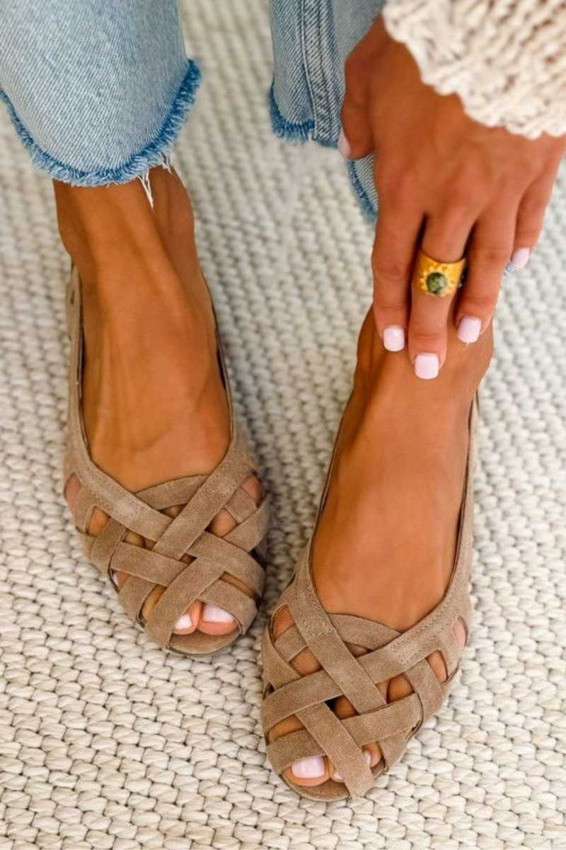 Frea - Casual Woven Open-Toe Sandals
