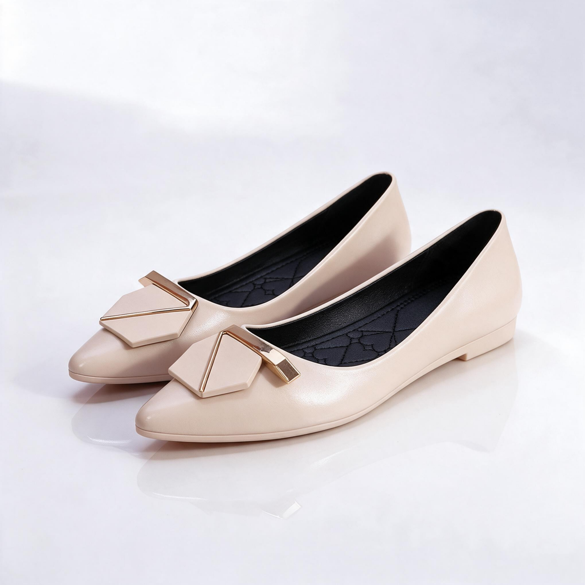 Faustina Shield Flats