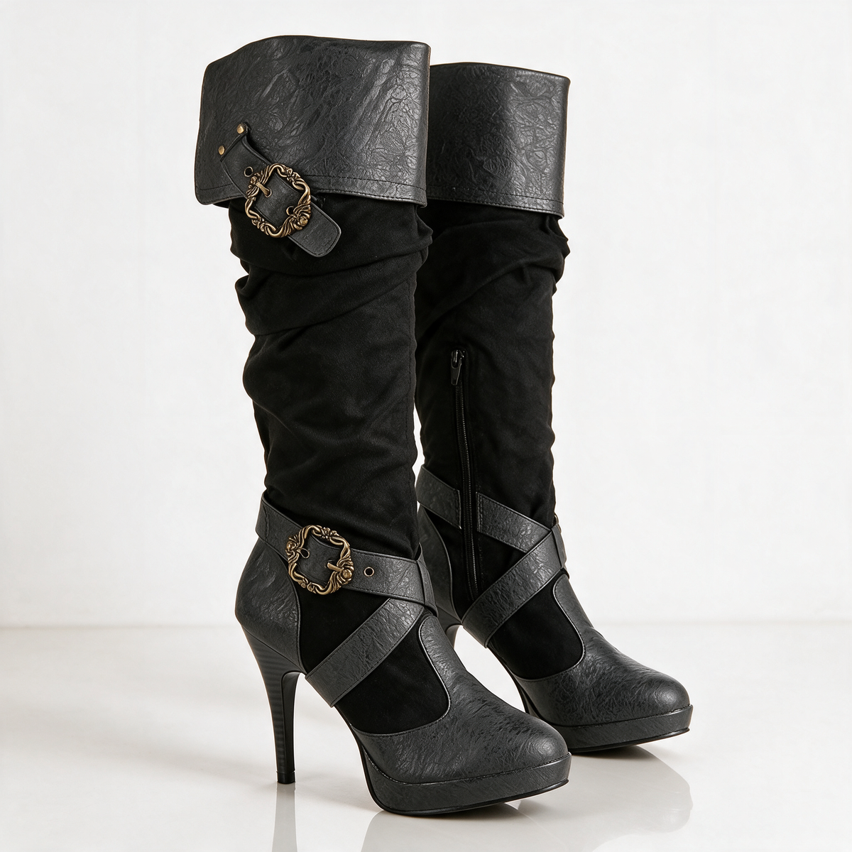 Brigantia Buckle Boots