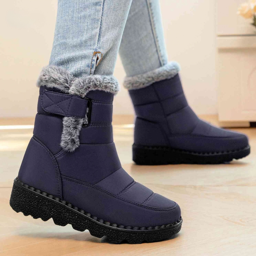 Mila™ | Quilted | Waterproof Non-Slip Mid-Calf Boots
