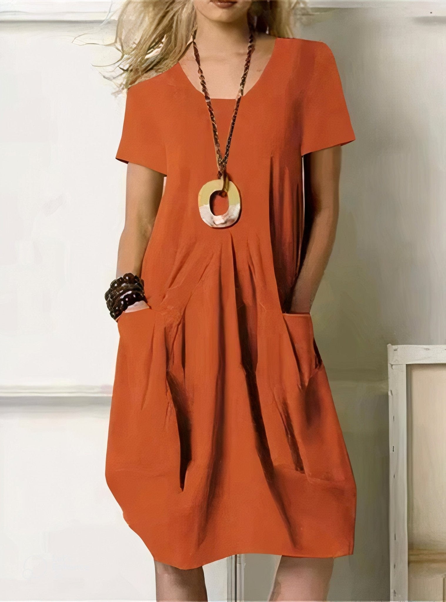 Oriane™ | Fluid Casual Maxi Dress-