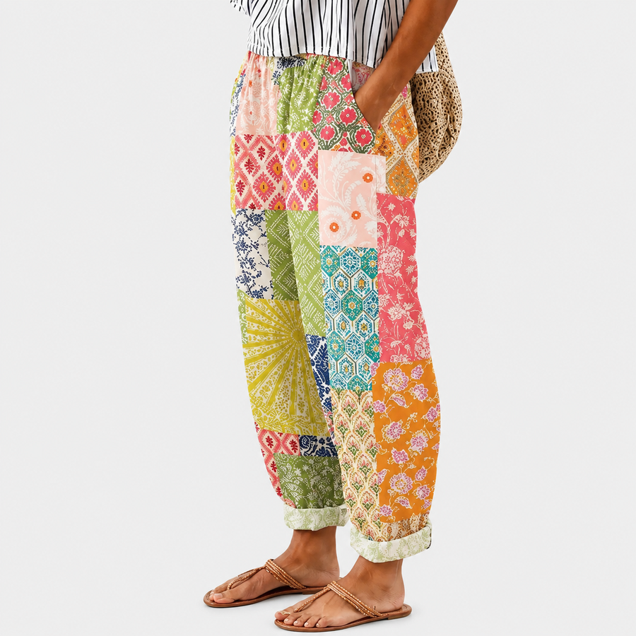 Comfort Mosaic Bloom Pants