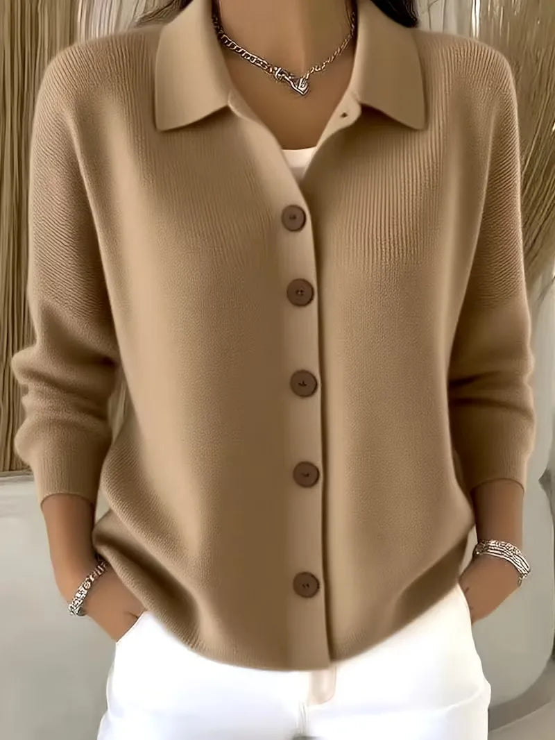 Carmela™ | Soft Button Front Knit Cardigan
