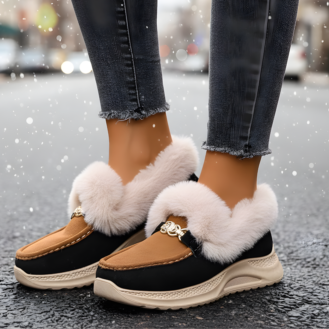 Valeria Lodge Fur Loafers