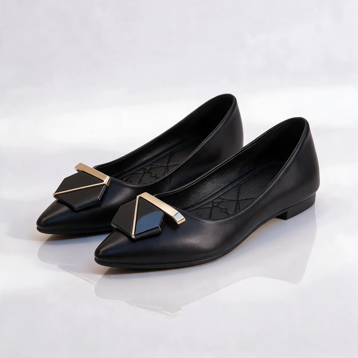 Faustina Shield Flats