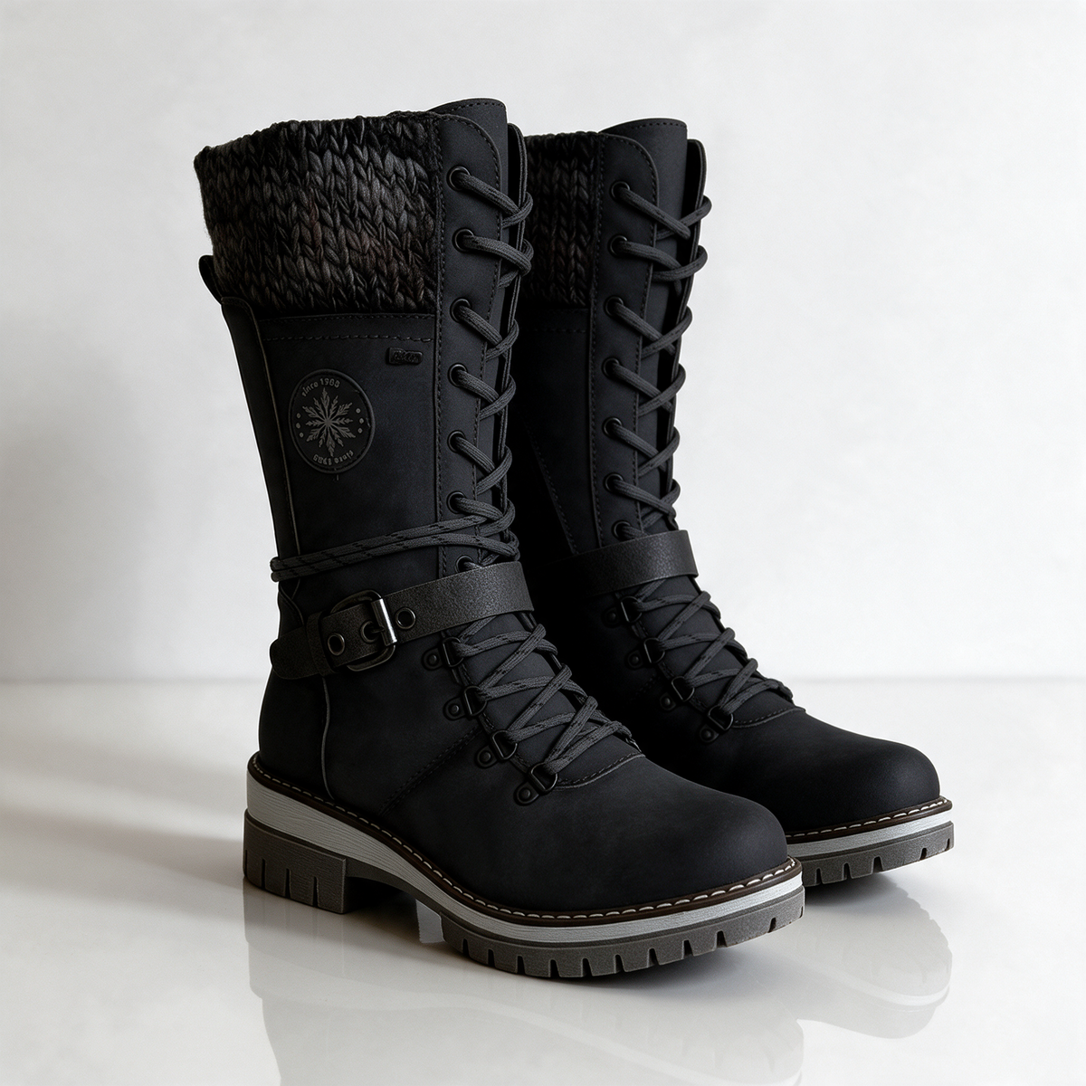 Nivara Knit Boots