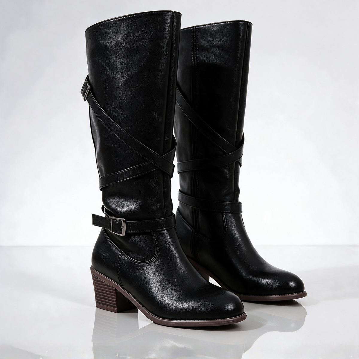 Brevana Strap Boots