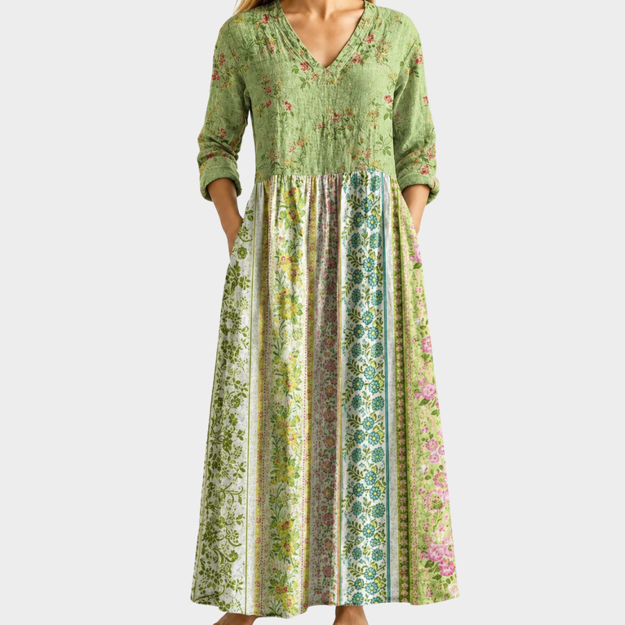 Pocket Long Maxi Dress