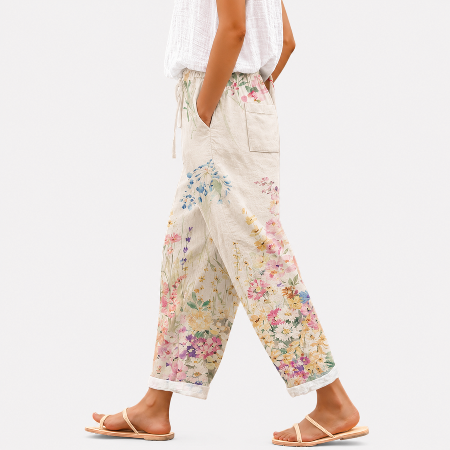 Women's Casual Printed Trousers