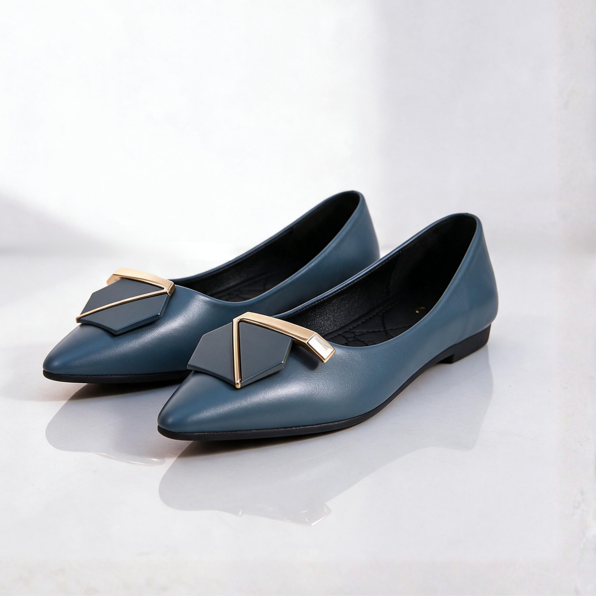 Faustina Shield Flats