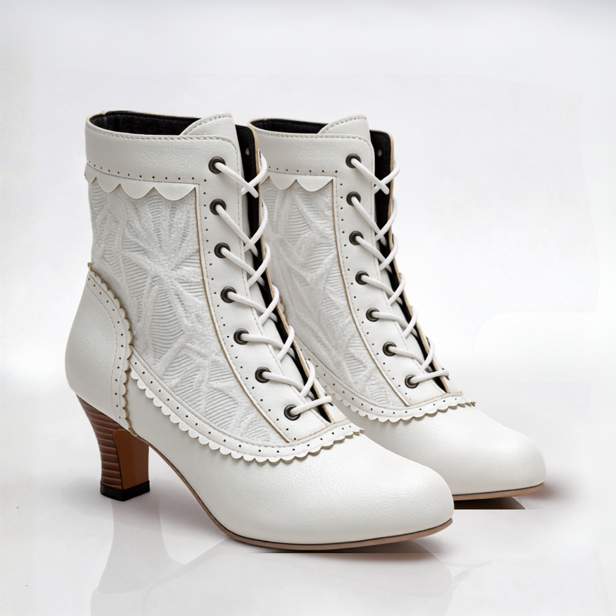 Cordelia Scallop Boots