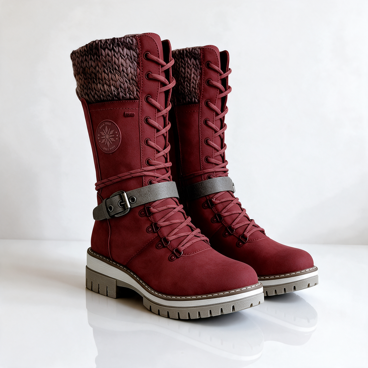 Nivara Knit Boots