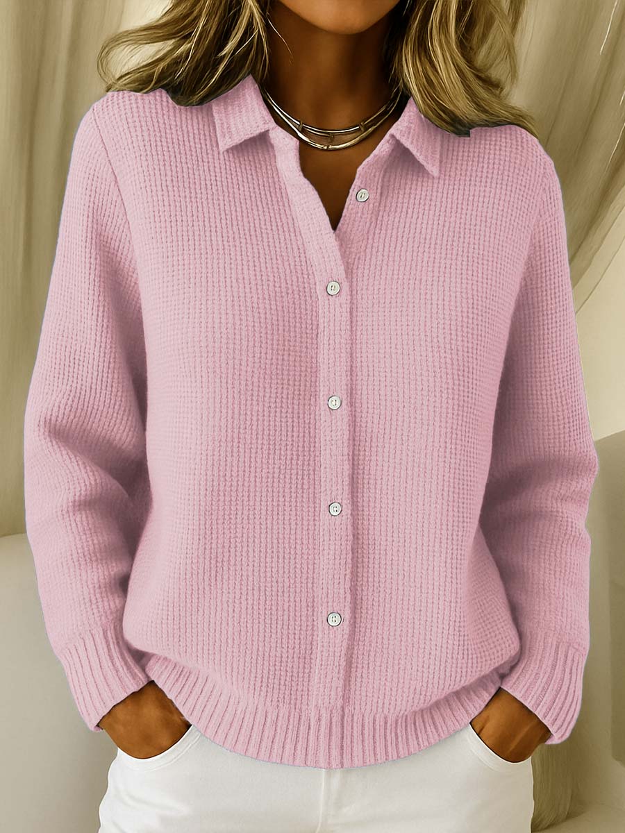 Clarissa™ | Cozy Everyday Button Front Cardigan