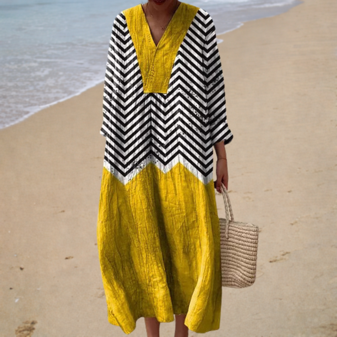 Printed Summer Dress That Enhances