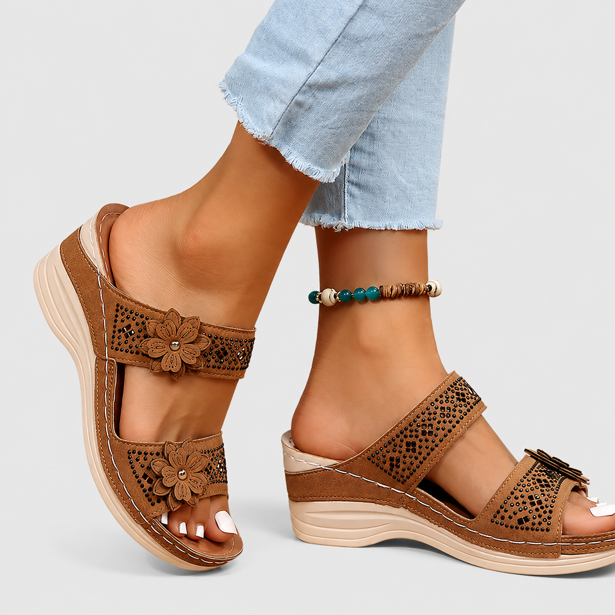 Rosalie Comfort Wedge Sandals