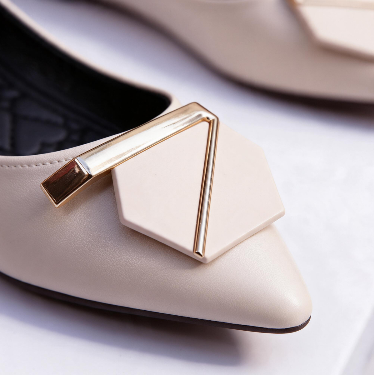 Faustina Shield Flats