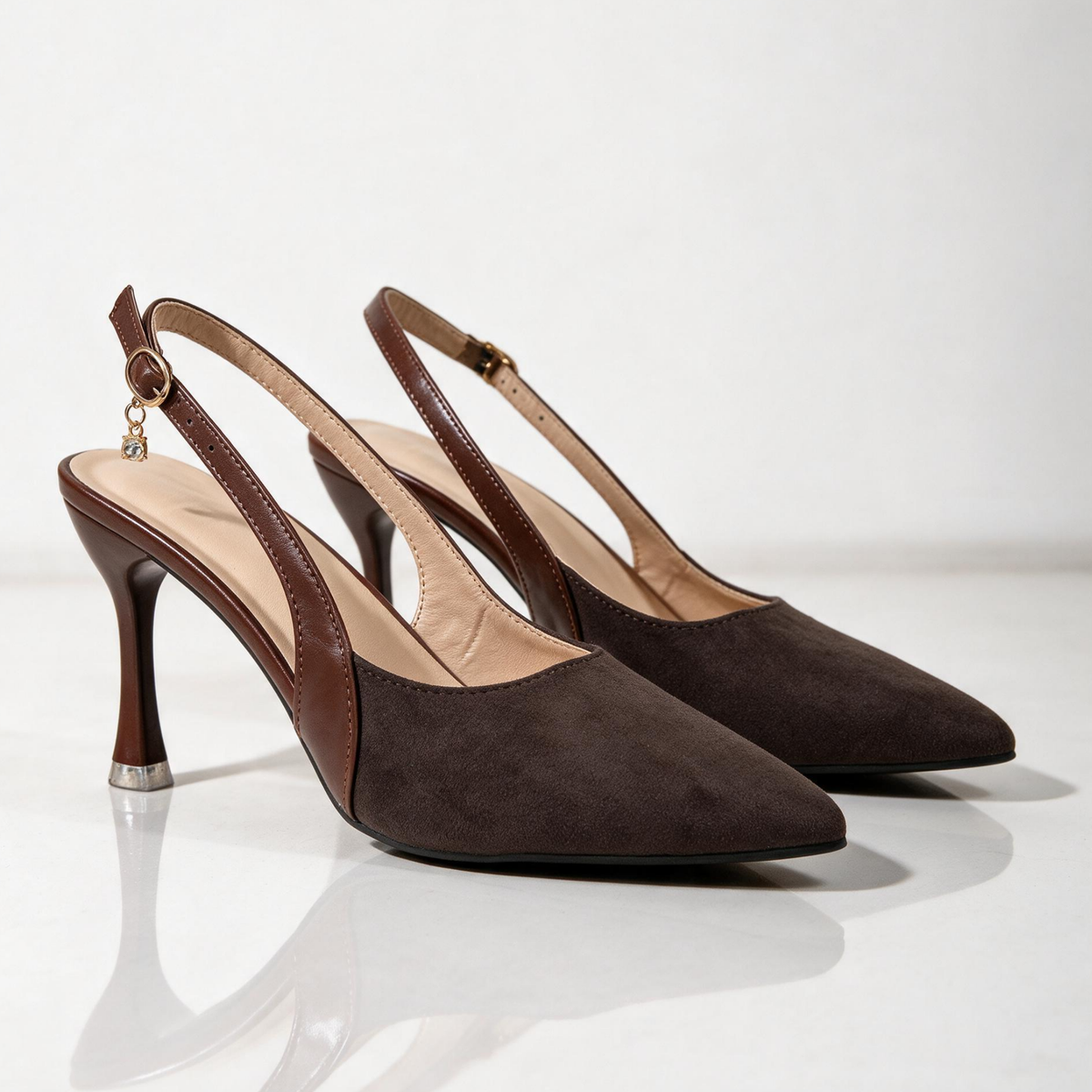 Hadriana Slingback Heels