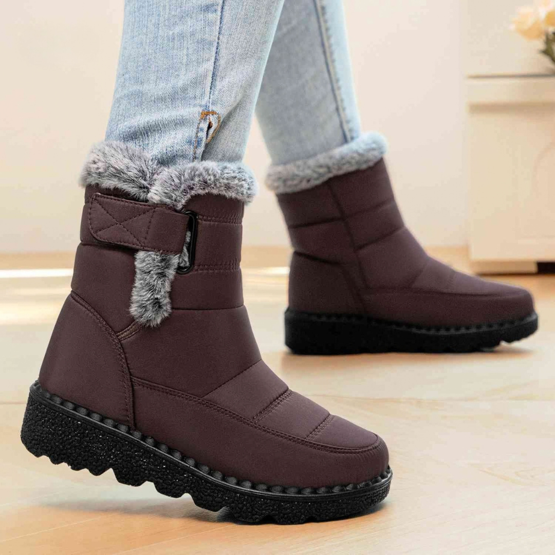 Mila™ | Quilted | Waterproof Non-Slip Mid-Calf Boots
