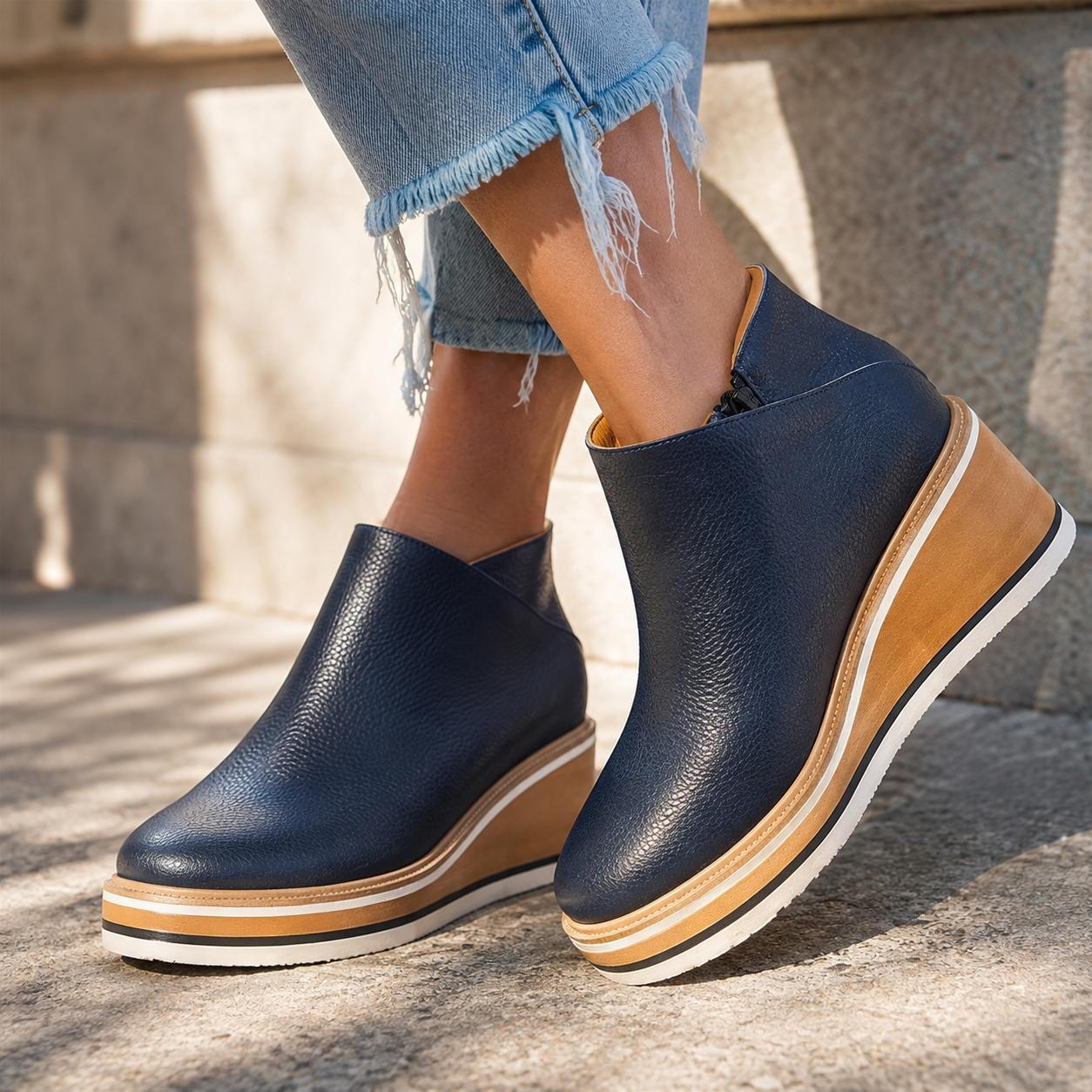 Elsie Wedge Bootie