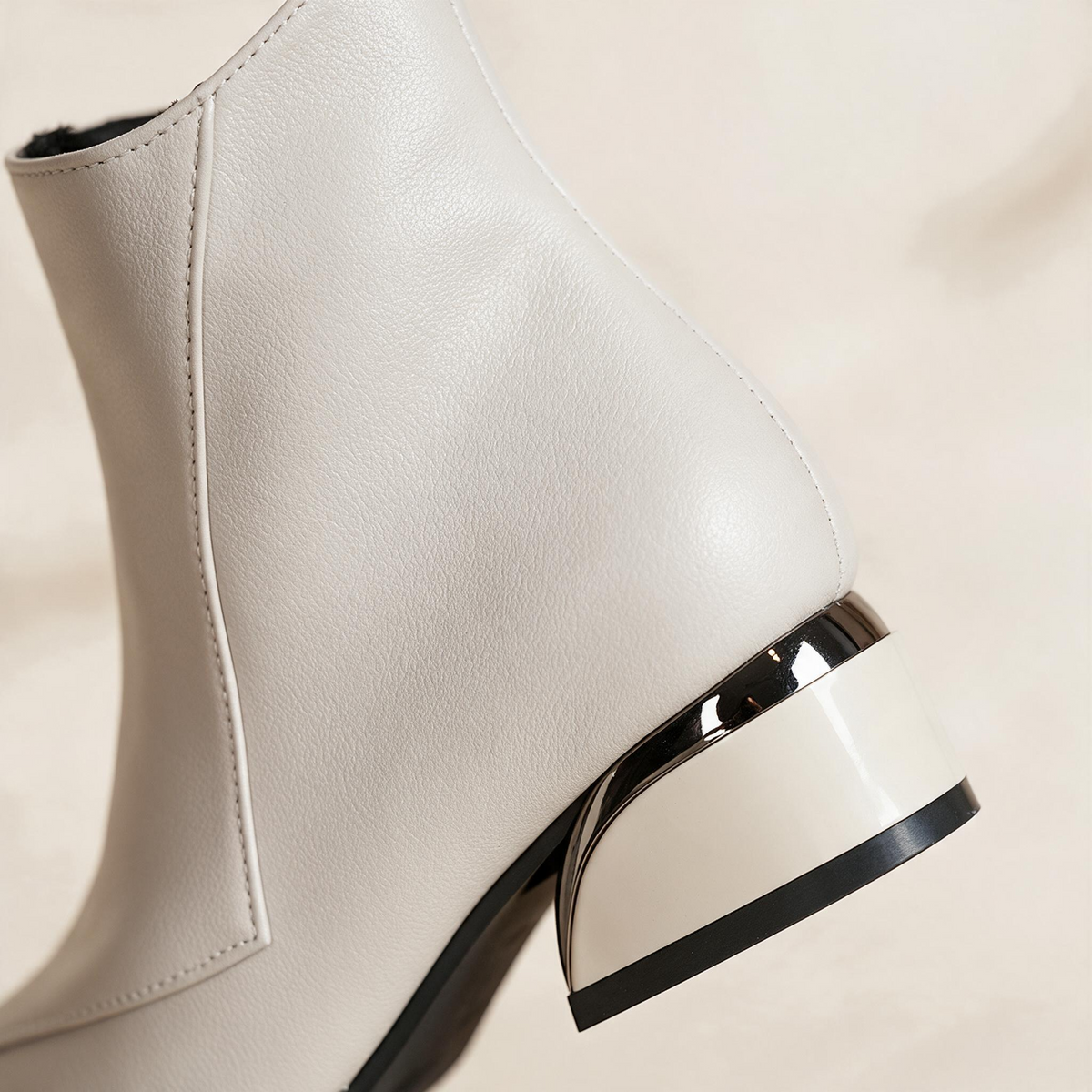 Severina Metal Heel Boots