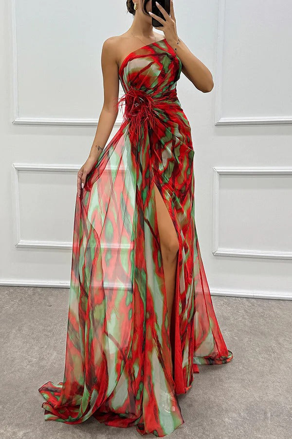 Violet & Grace™ | Vibrant Draped Dress