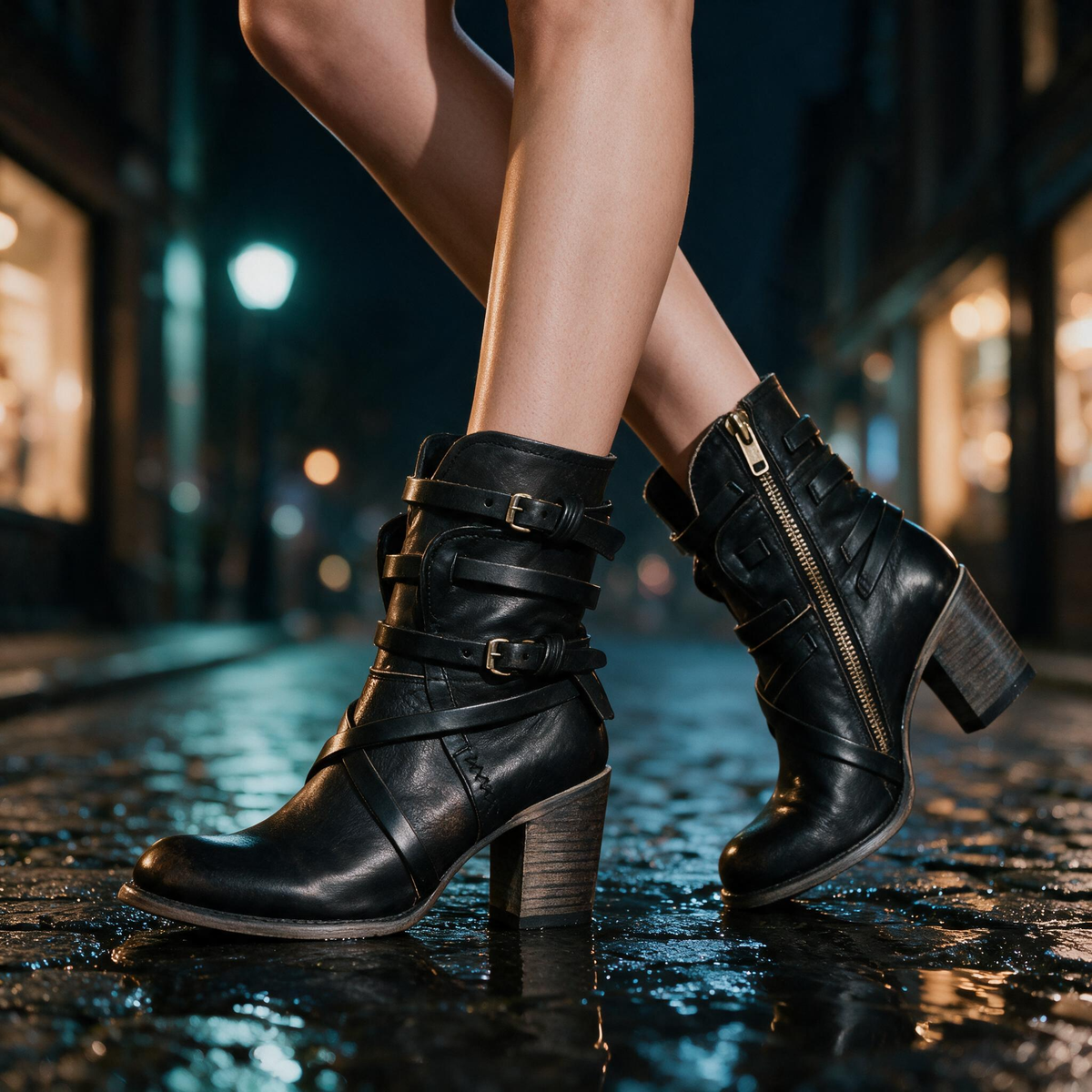 Alvenia Buckle Boots