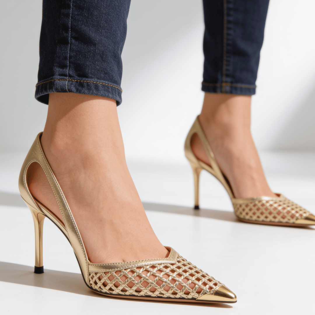 Chelsea Lake Gilded Heels