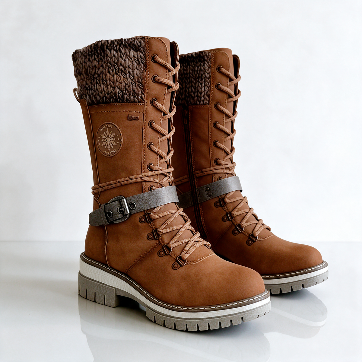 Nivara Knit Boots