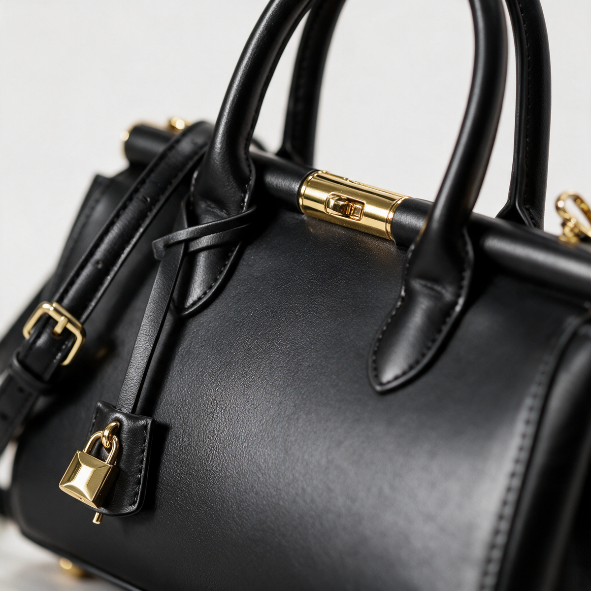 Aubrenne Lock Handbag