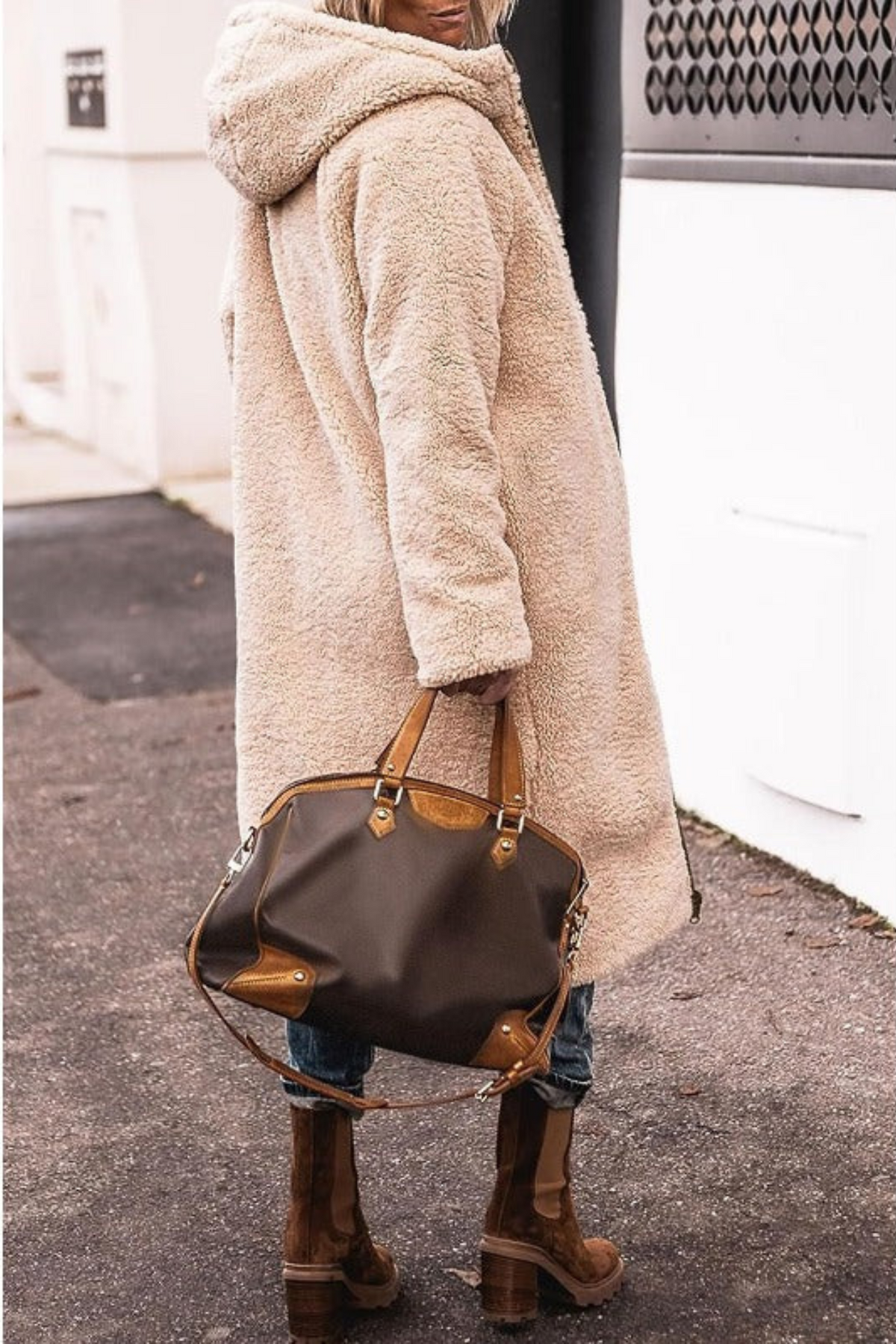 Sofia – Reversible Longline Quilted Coat