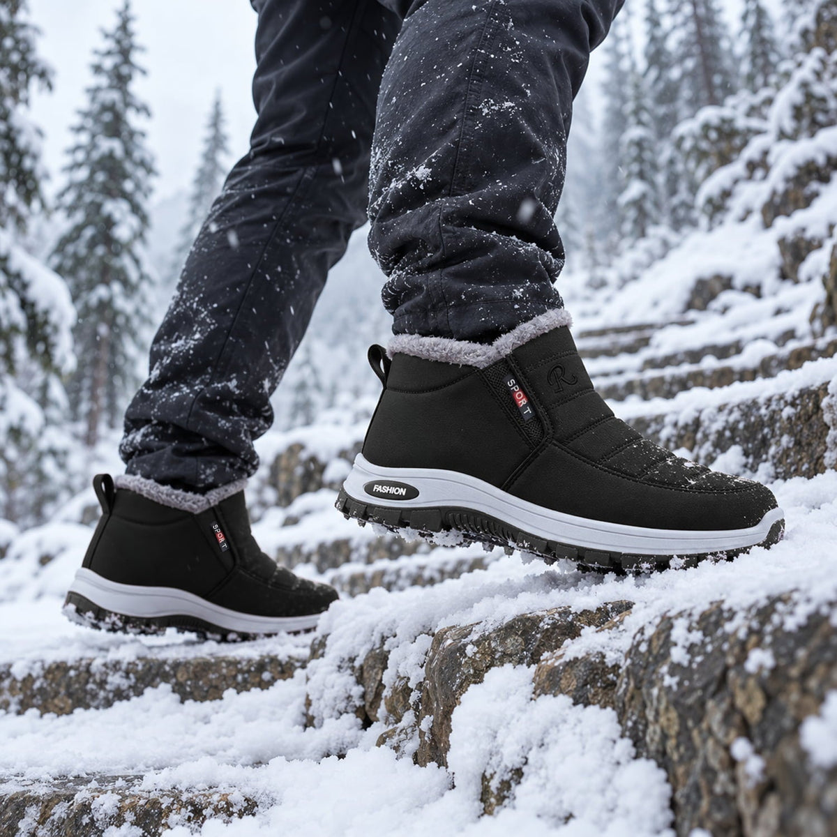 Sianna™ | Quilted | Waterproof Slip-On Ankle Boots |