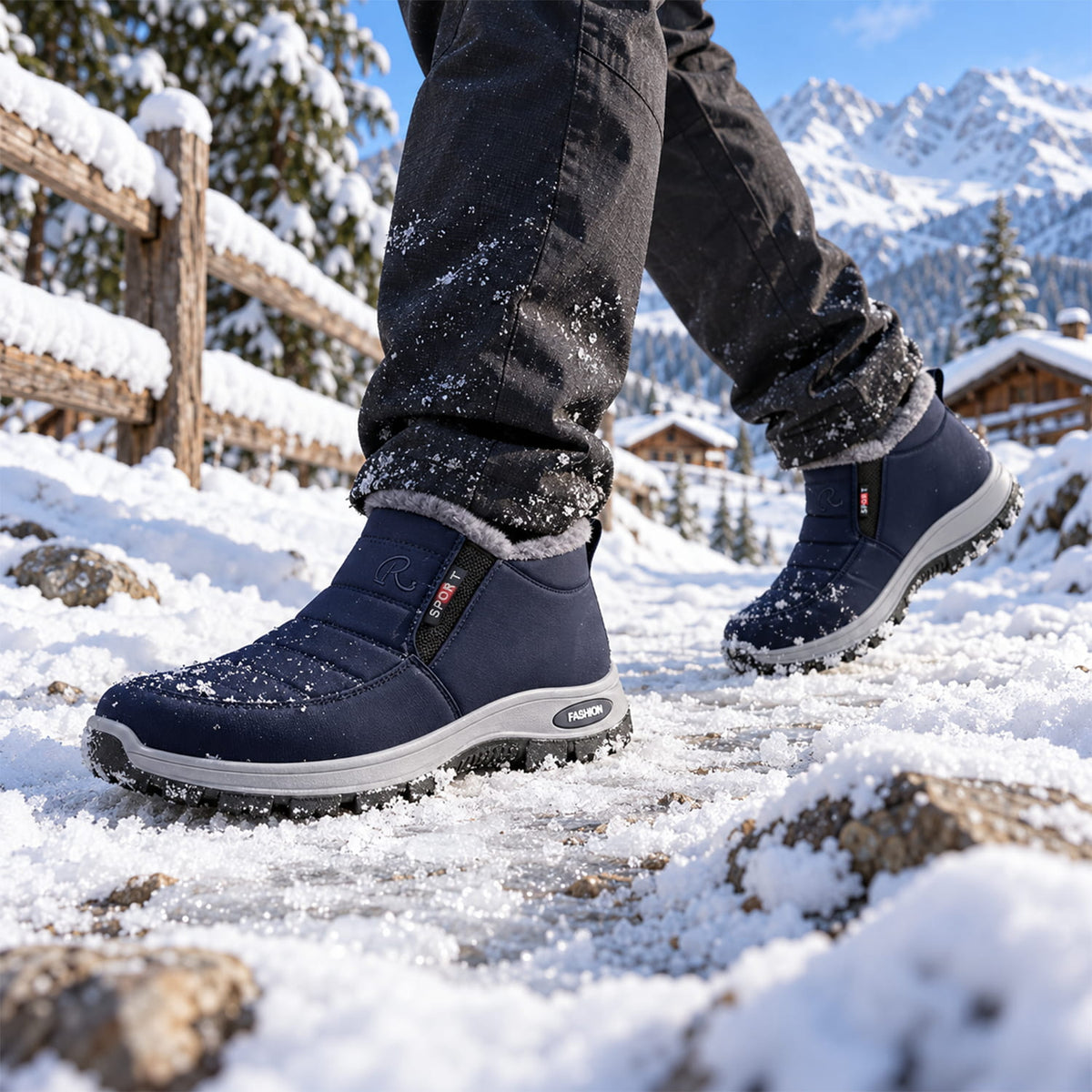 Sianna™ | Quilted | Waterproof Slip-On Ankle Boots |