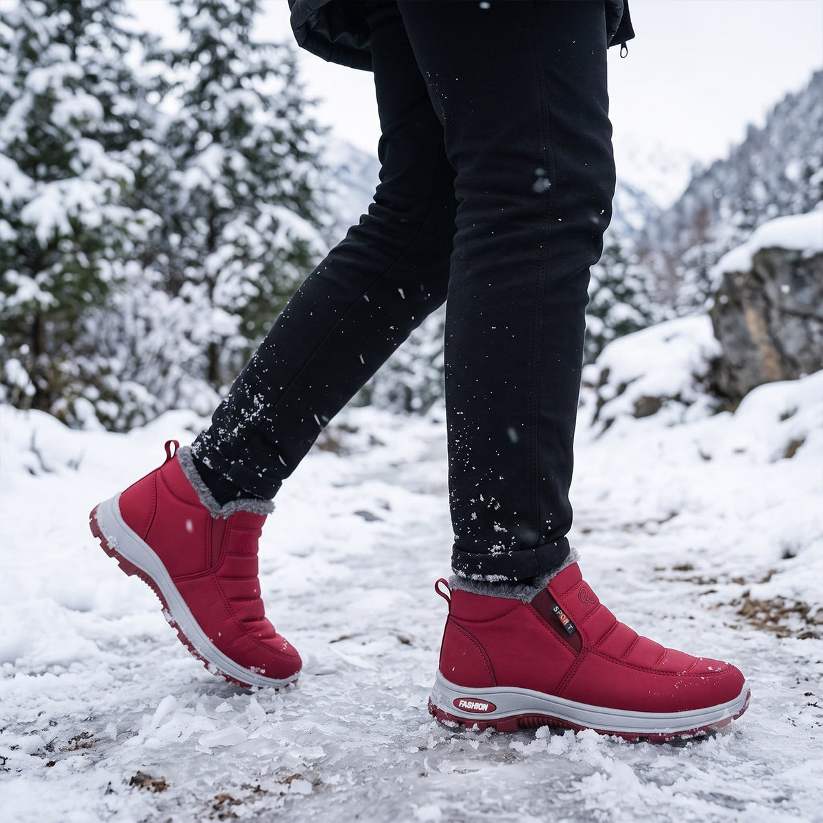 Sianna™ | Quilted | Waterproof Slip-On Ankle Boots |
