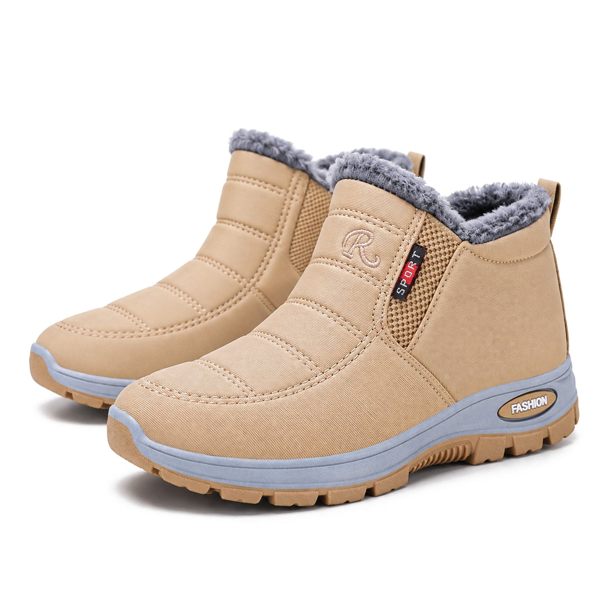 Sianna™ | Quilted | Waterproof Slip-On Ankle Boots |