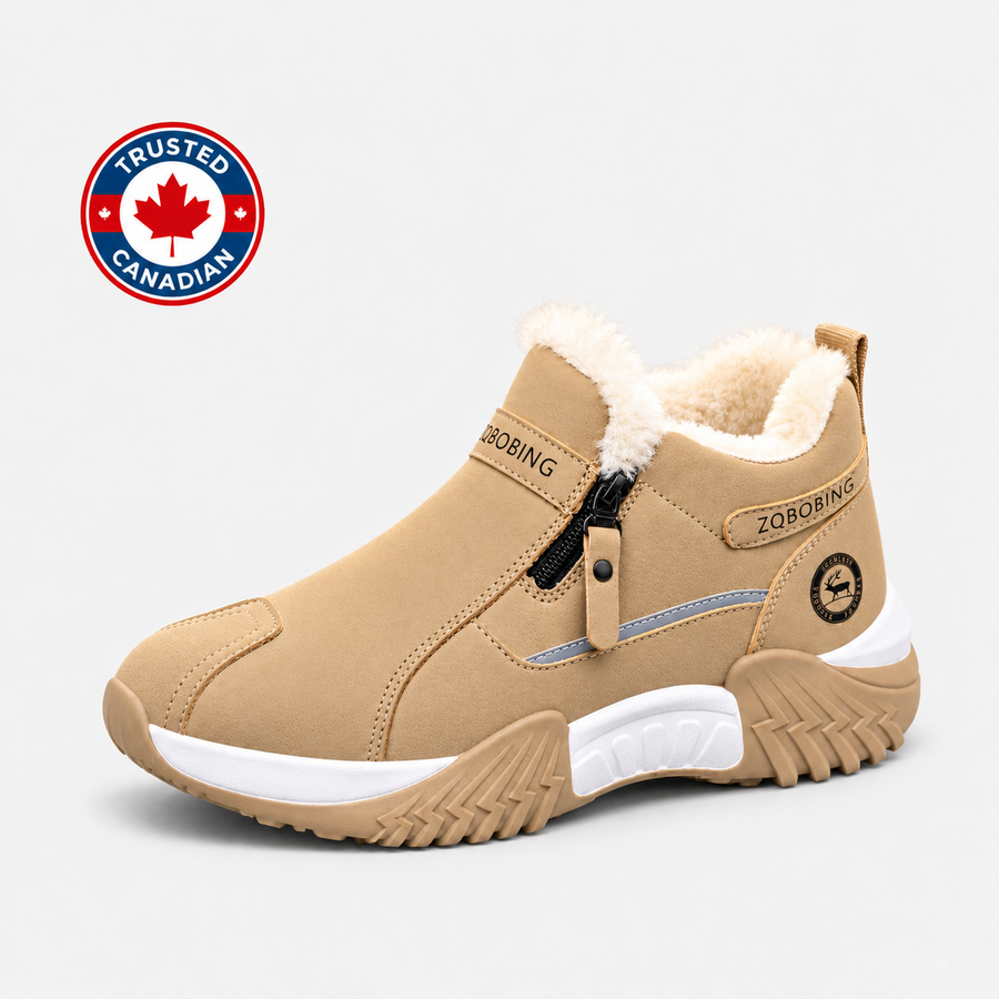 Nora™ | Quilted | Non-Slip Side-Zip Ankle Boots