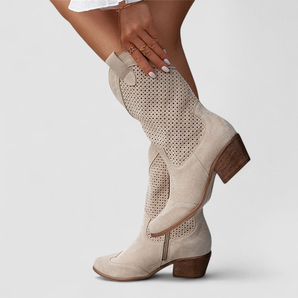 Rachel | Stylish Orthopedic Western Boots for All-Day Comfort