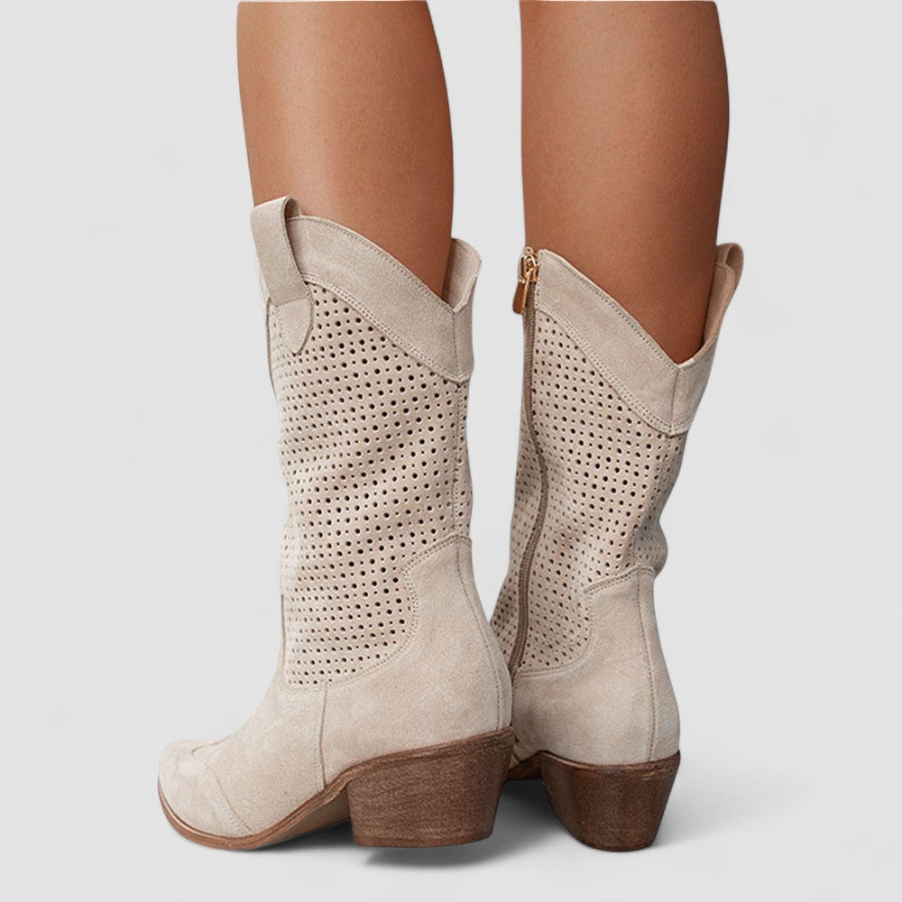 Rachel | Stylish Orthopedic Western Boots for All-Day Comfort