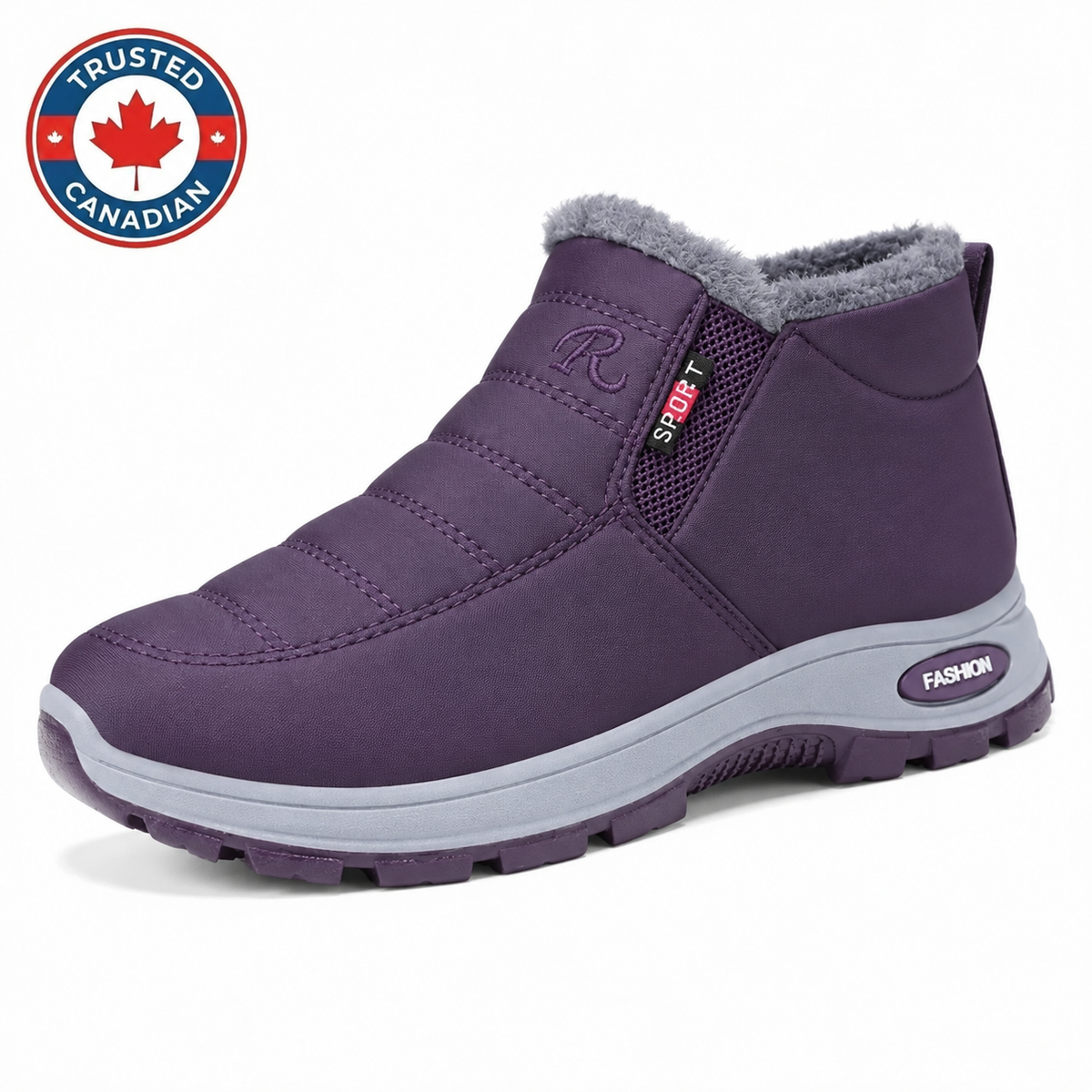 Sianna™. | Quilted | Waterproof Slip-On Ankle Boots