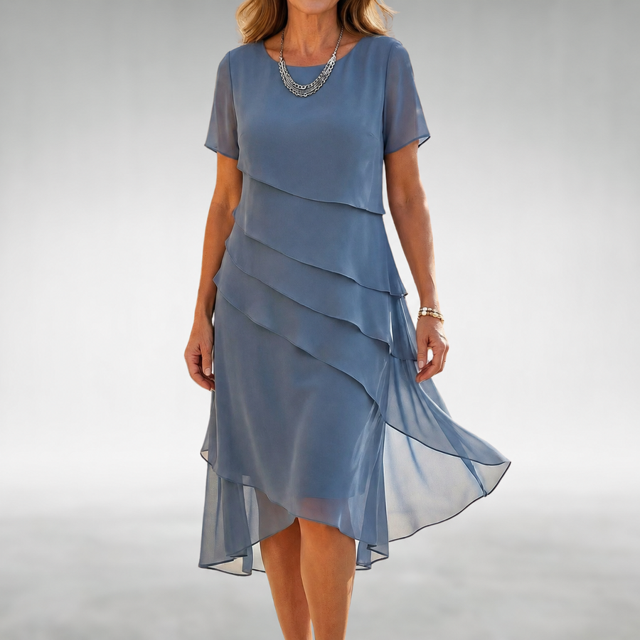 Vinna™ Layered Midi Dress