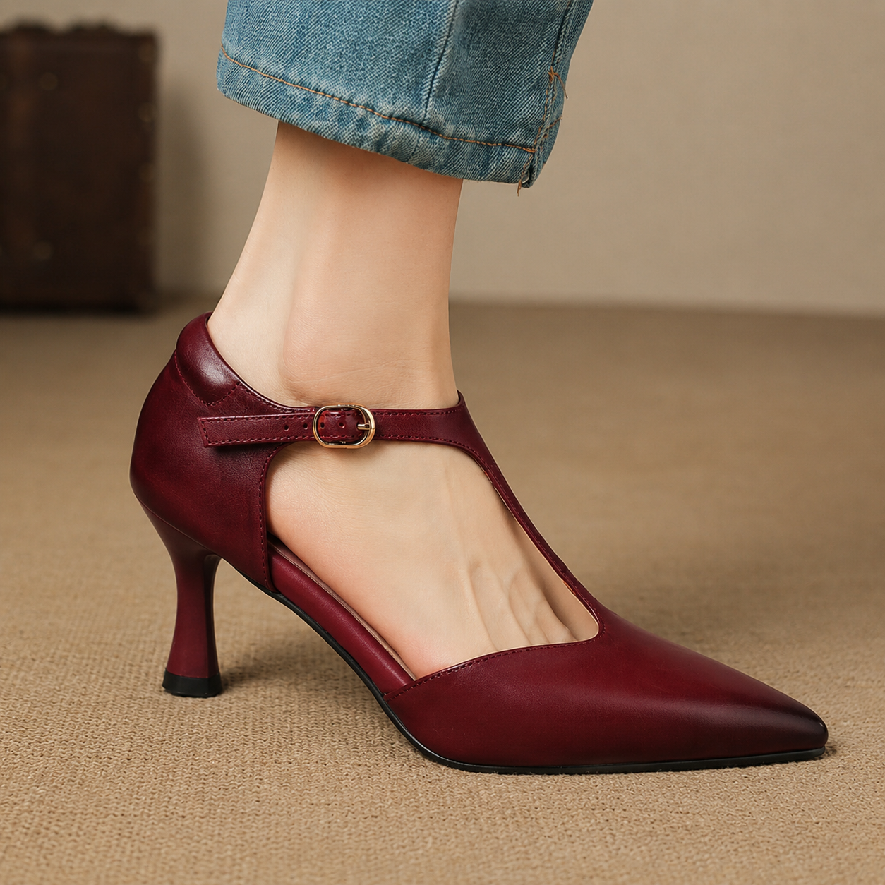 Bellari Genuine Leather Heels