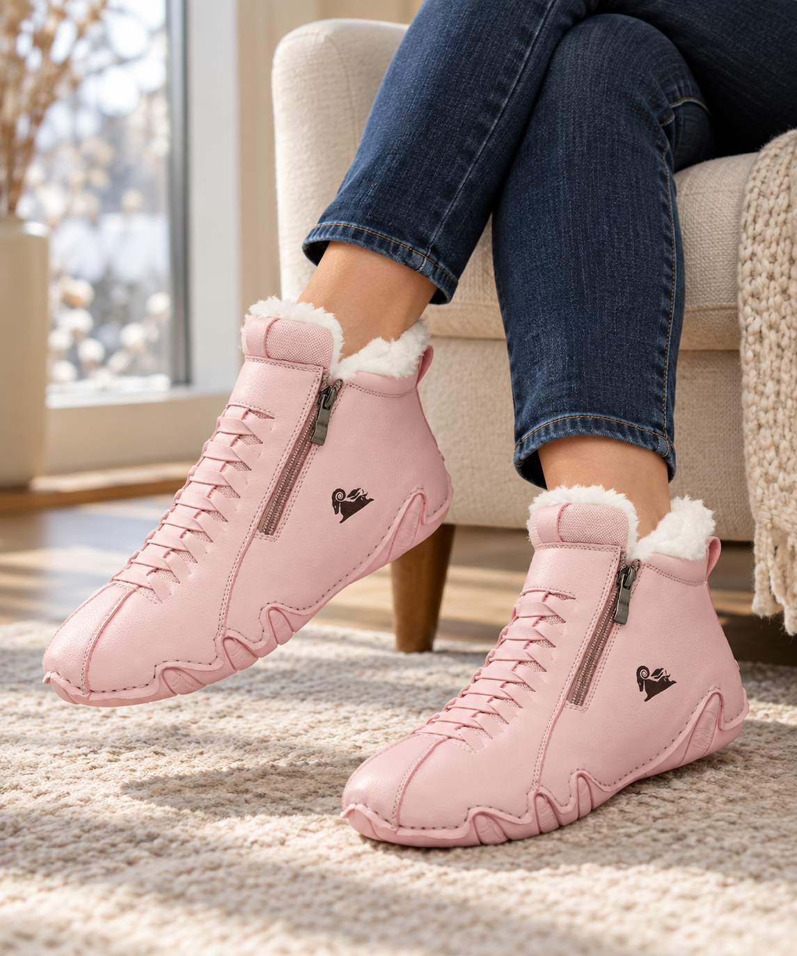 Jordan™ | Fleece-Lined | Side-Zip Comfort Boots