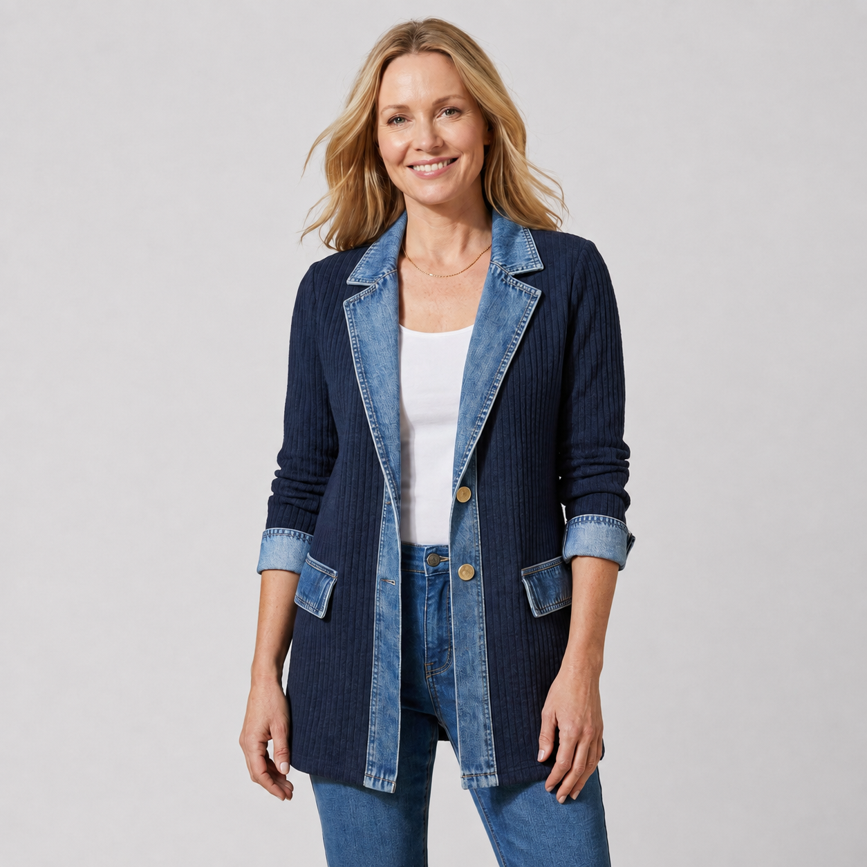 Iona | Effortlessly Chic Relaxed Denim Jacket