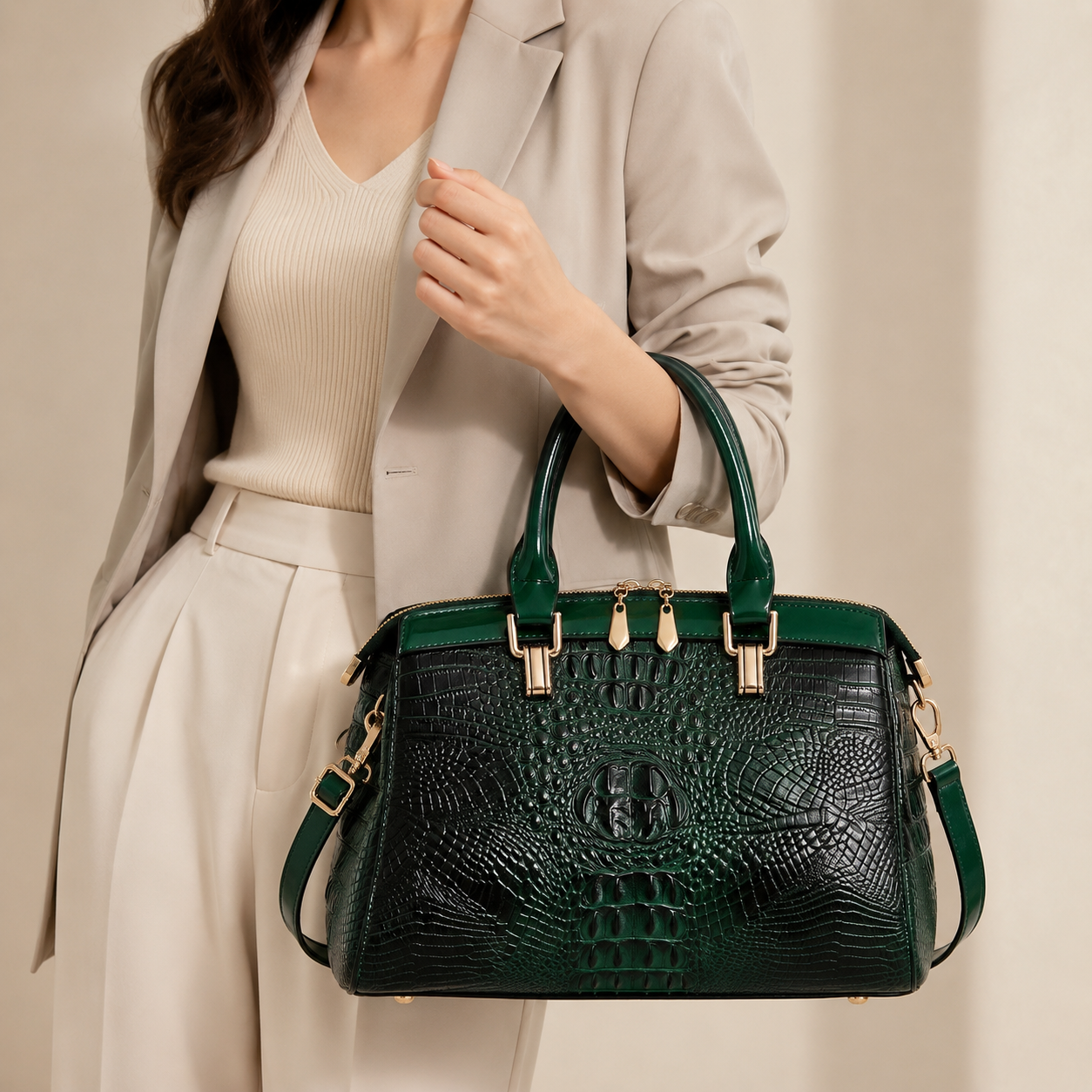 The Carlisle Croc Handbag