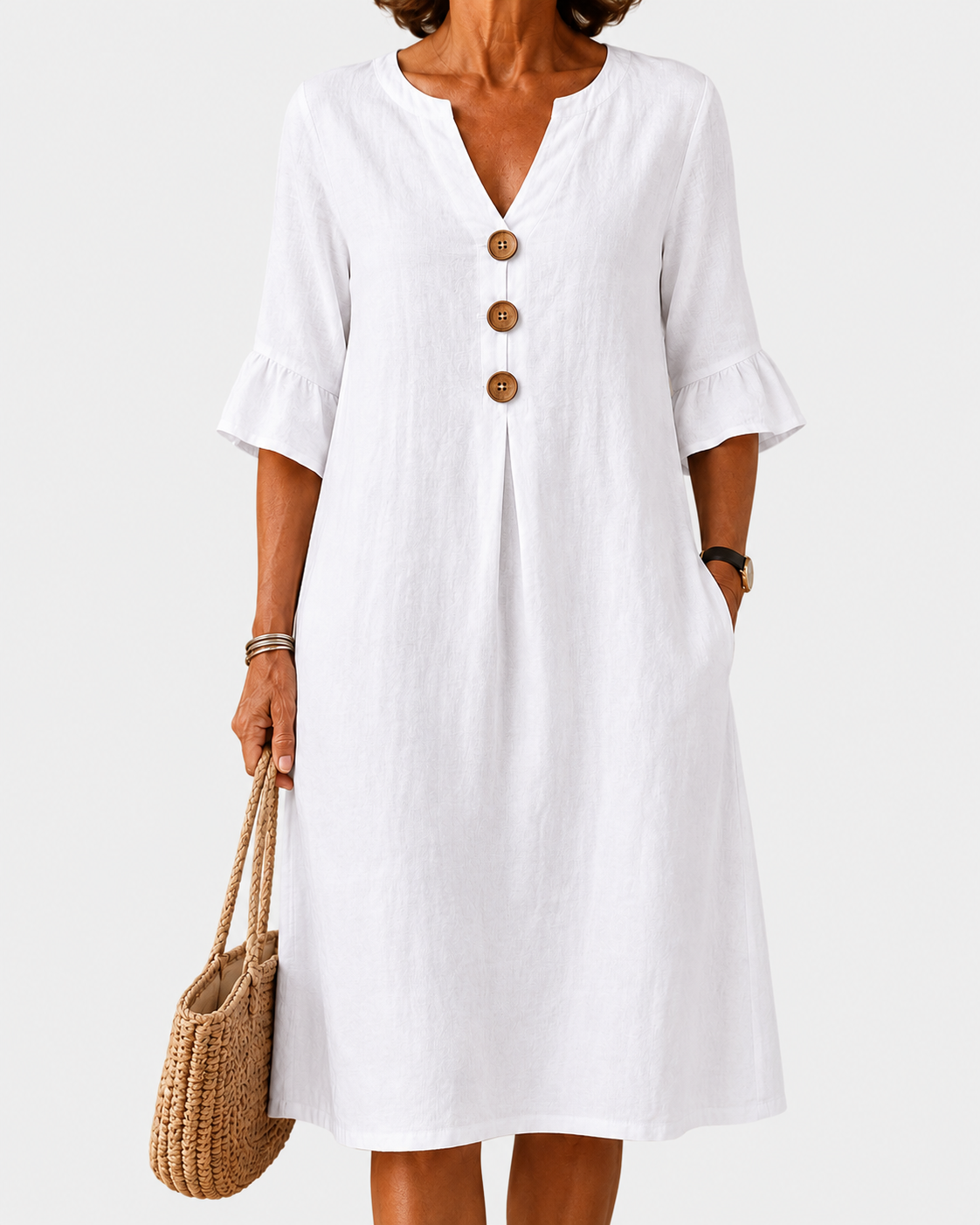 Audrey™ | Button Dress