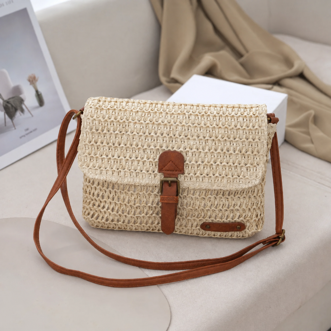 Emily™ Woven Crossbody Bag