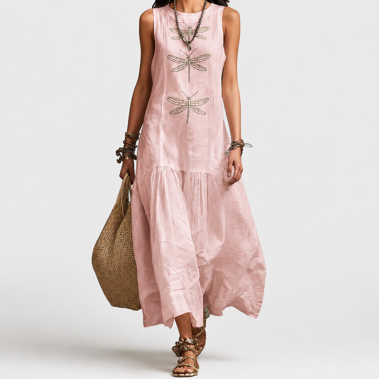 Geneva - Sleeveless Maxi Dress