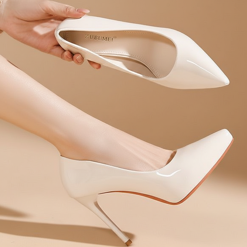 Zarelle Leather Heels