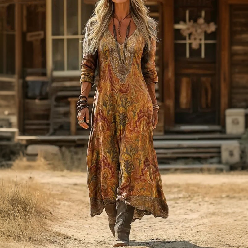 Madeline - Casual Flowy Everyday Style Dress